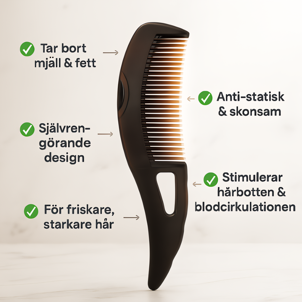 Dandry – Mjällfritt & fettfritt hår på sekunder!